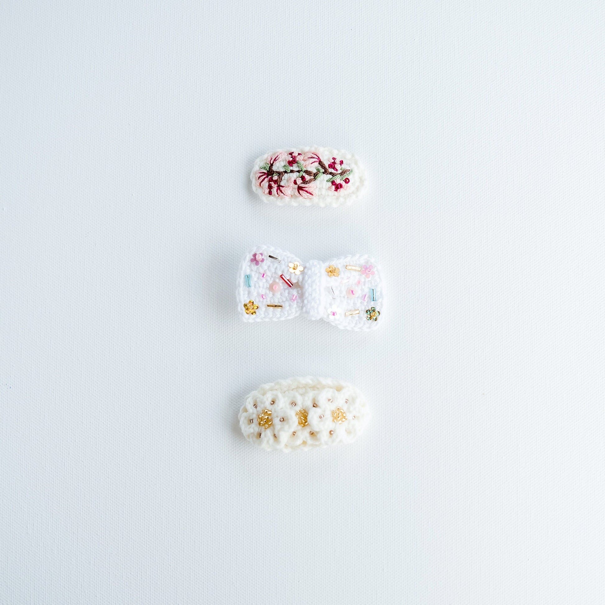 Floral Hair Clips - Hemsin Atelier