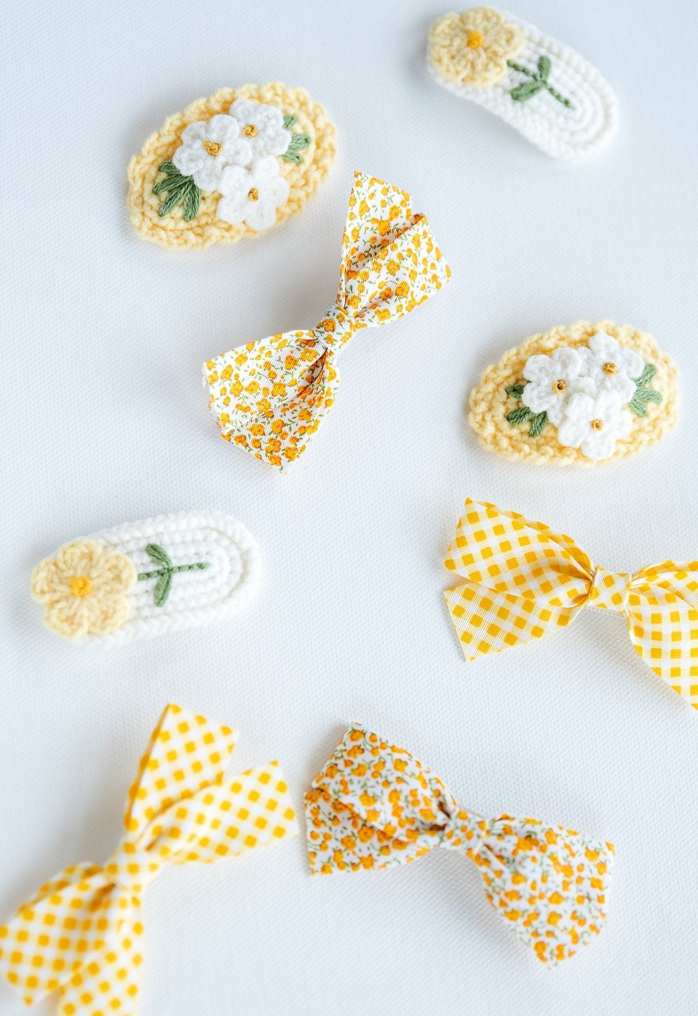 Floral Hair Clips - Hemsin Atelier