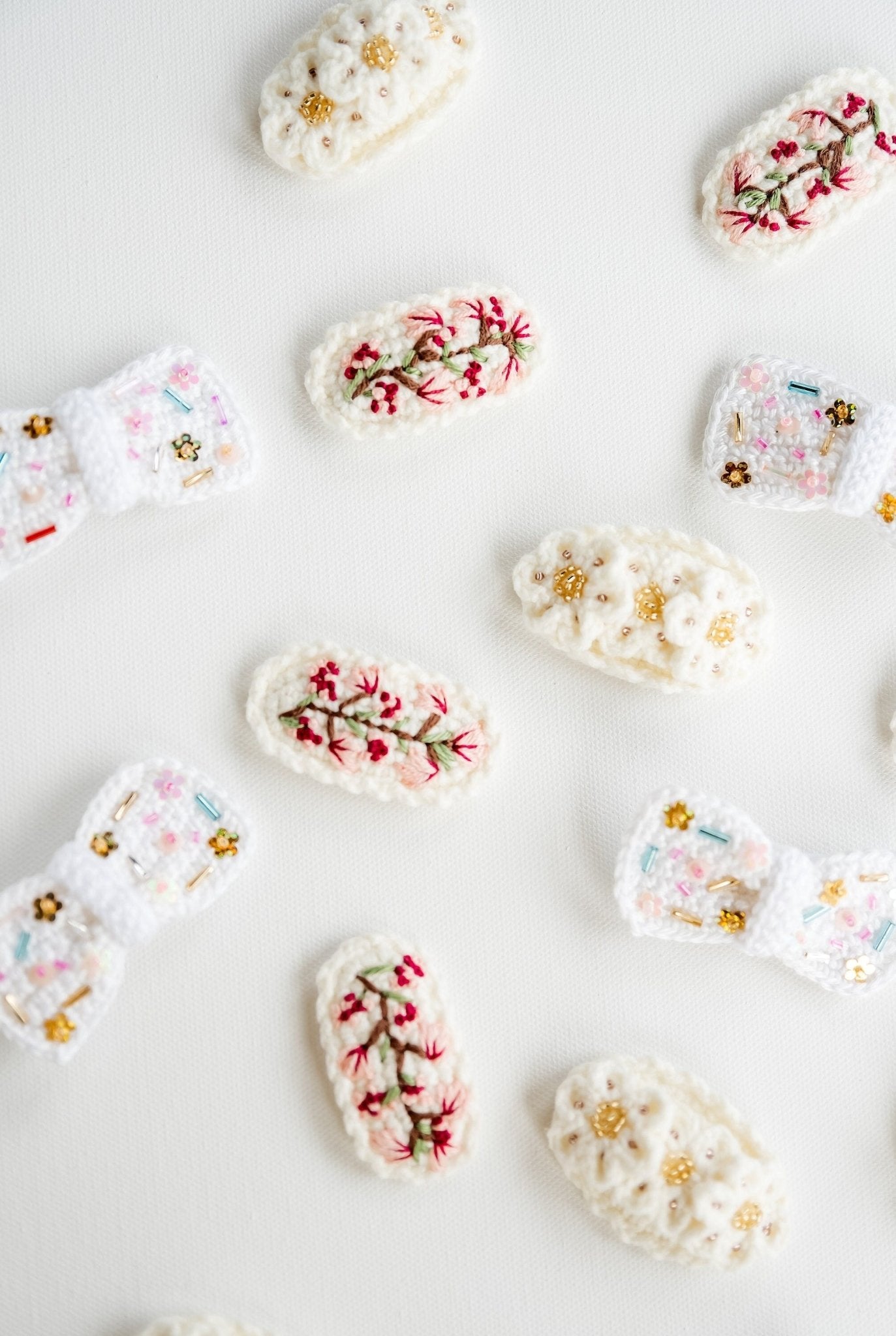 Floral Hair Clips - Hemsin Atelier