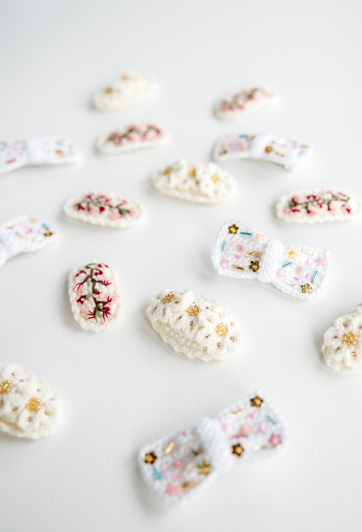 Floral Hair Clips - Hemsin Atelier