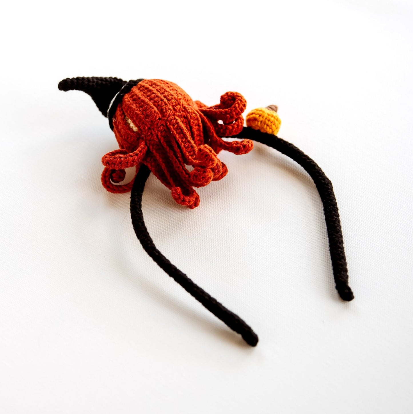 Halloween Headband Witch Headband 3D Witch Headband Spooky Crown Pumpkin Headpiece Halloween Gift Cute Halloween Crown Fun Halloween Gift - Hemsin Atelier