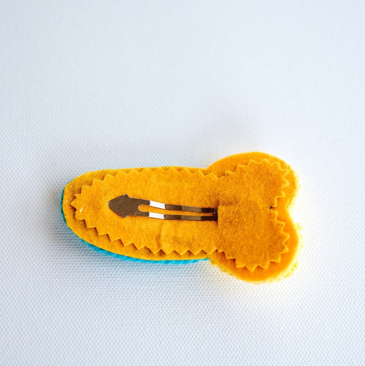 Heart Hair Clip Colorful Heart Hair Snap Heart Hair Barrettes Cute Hair Clip Punch Needle Hair Clip Big Hair Clip Boho Heart Mom Hair Clip - Hemsin Atelier