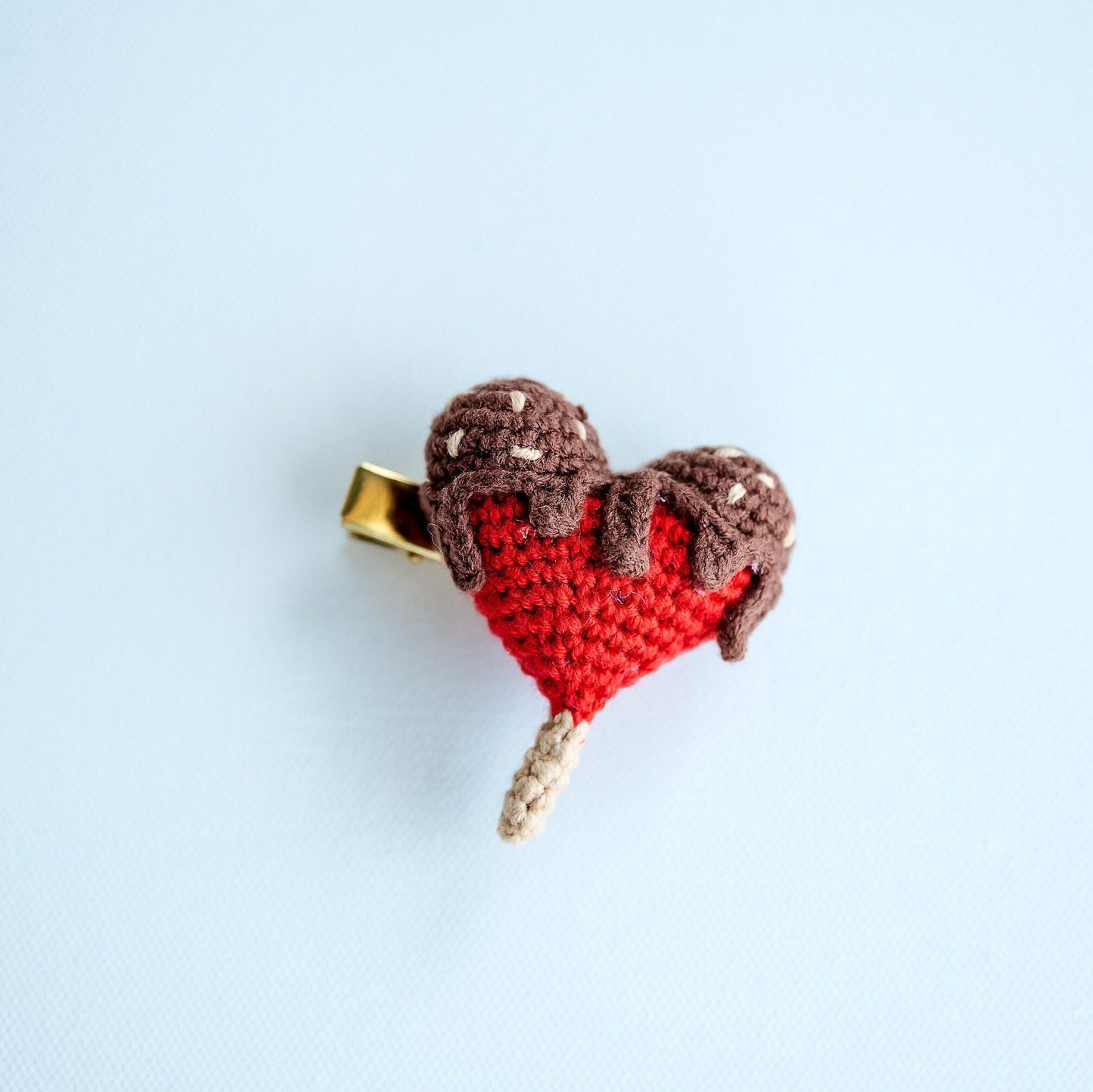 Heart Shaped Food Hair Clips - Hemsin Atelier