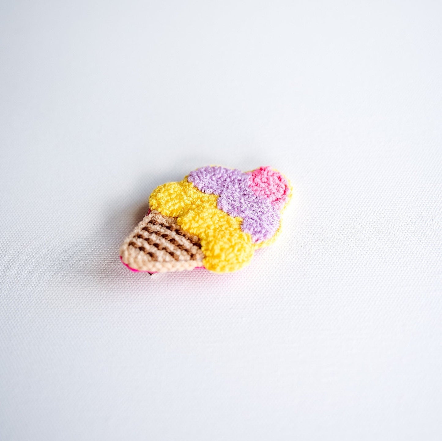 Ice Cream Hair Clip Kawai Ice Cream Hair Clip Ice Cream Hair Snap Icecream Hair Barrette Kawai Food Punch Needle Hair Clip Unique Hair Clips - Hemsin Atelier