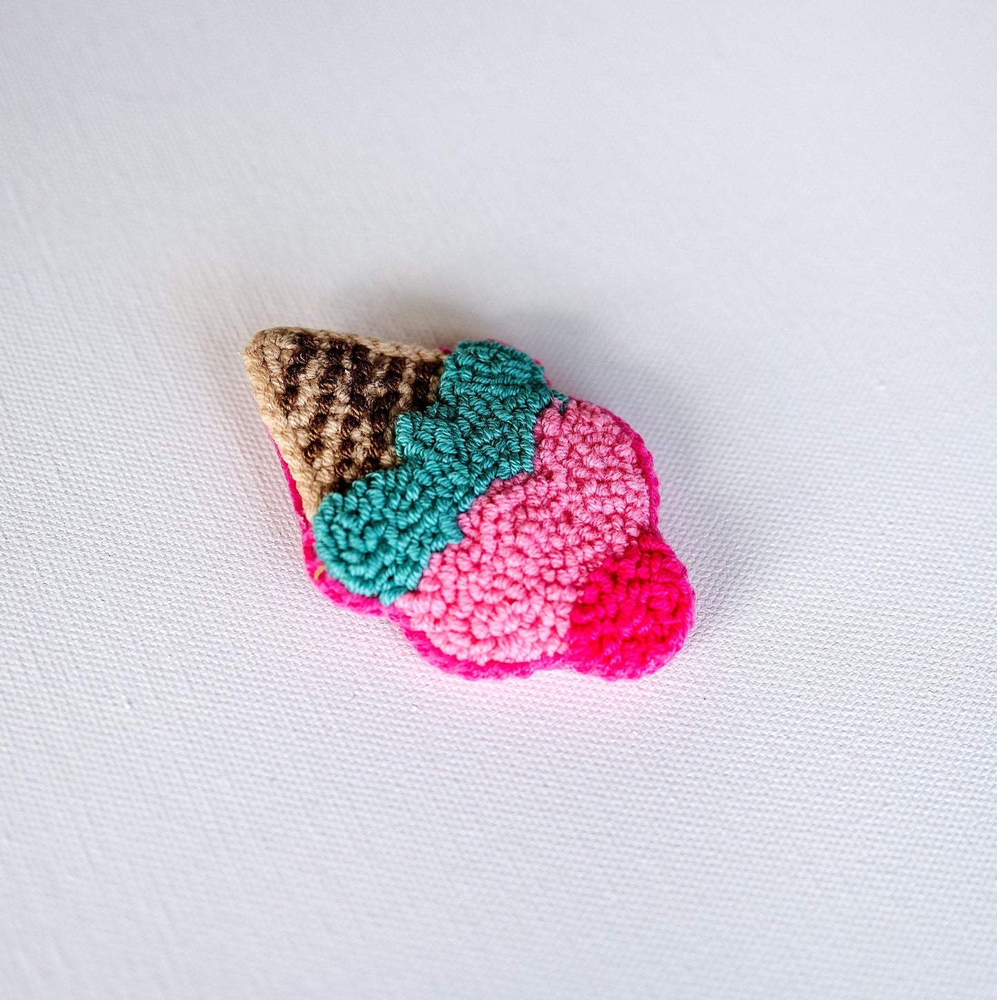 Ice Cream Hair Clip Kawai Ice Cream Hair Clip Ice Cream Hair Snap Icecream Hair Barrette Kawai Food Punch Needle Hair Clip Unique Hair Clips - Hemsin Atelier