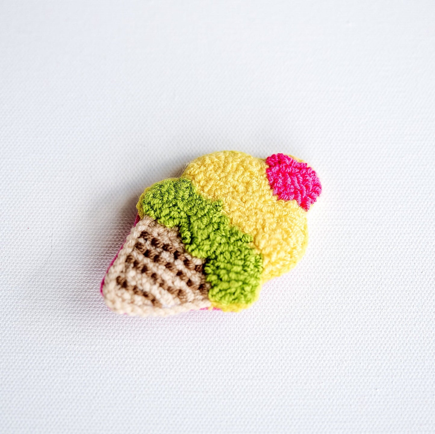 Ice Cream Hair Clip Kawai Ice Cream Hair Clip Ice Cream Hair Snap Icecream Hair Barrette Kawai Food Punch Needle Hair Clip Unique Hair Clips - Hemsin Atelier