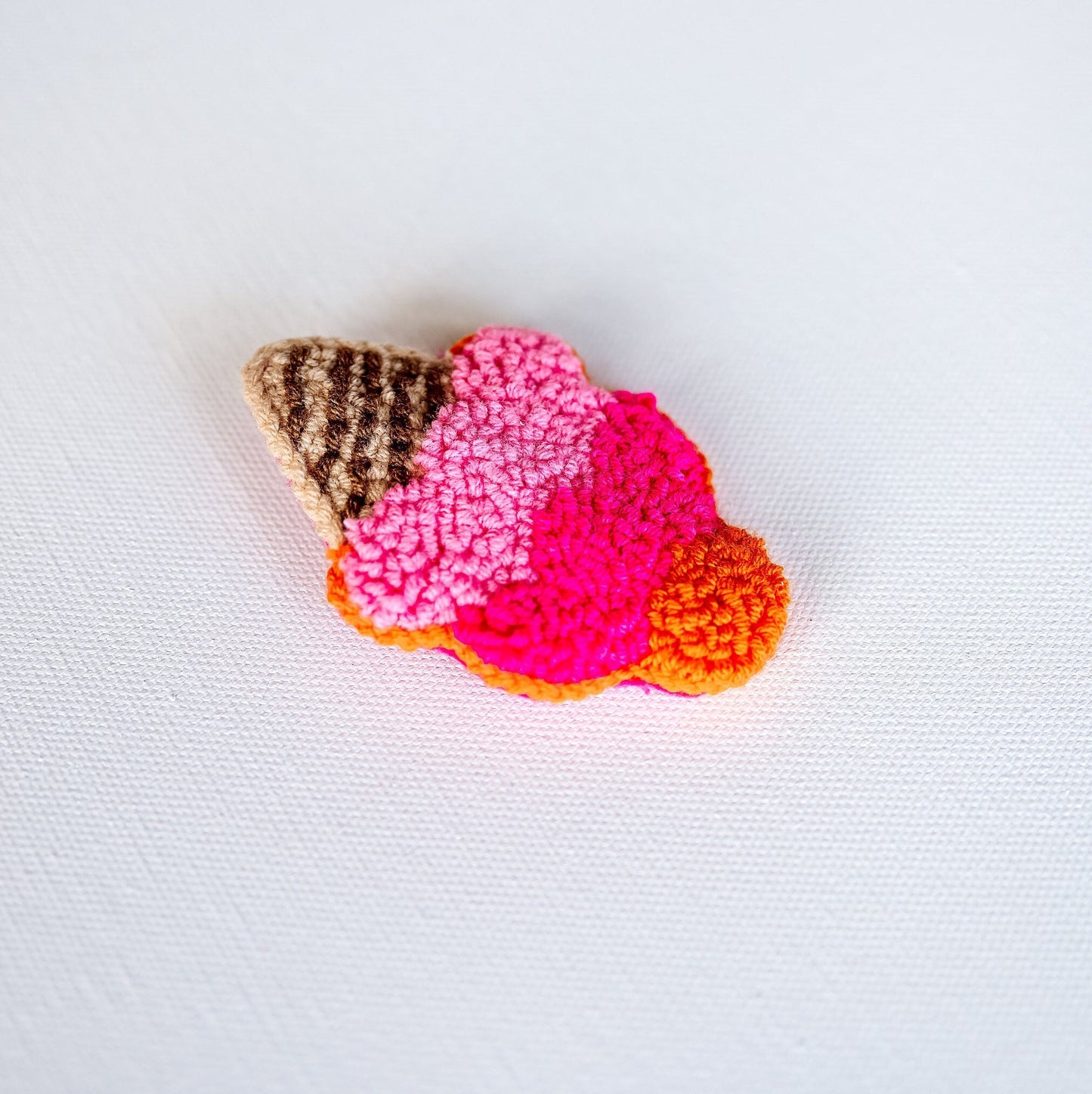 Ice Cream Hair Clip Kawai Ice Cream Hair Clip Ice Cream Hair Snap Icecream Hair Barrette Kawai Food Punch Needle Hair Clip Unique Hair Clips - Hemsin Atelier