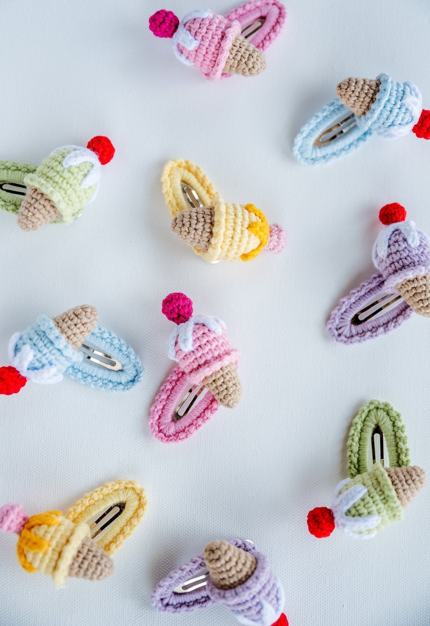 Ice Cream Hair Clips - Hemsin Atelier