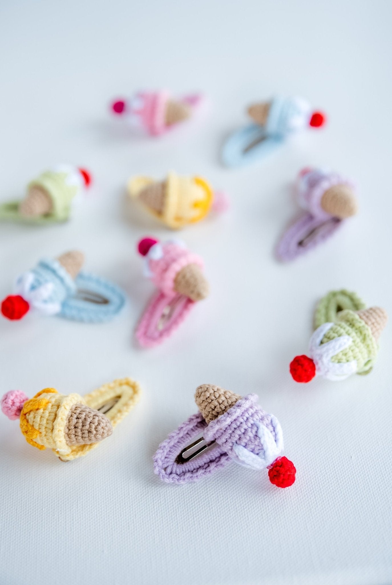 Ice Cream Hair Clips - Hemsin Atelier