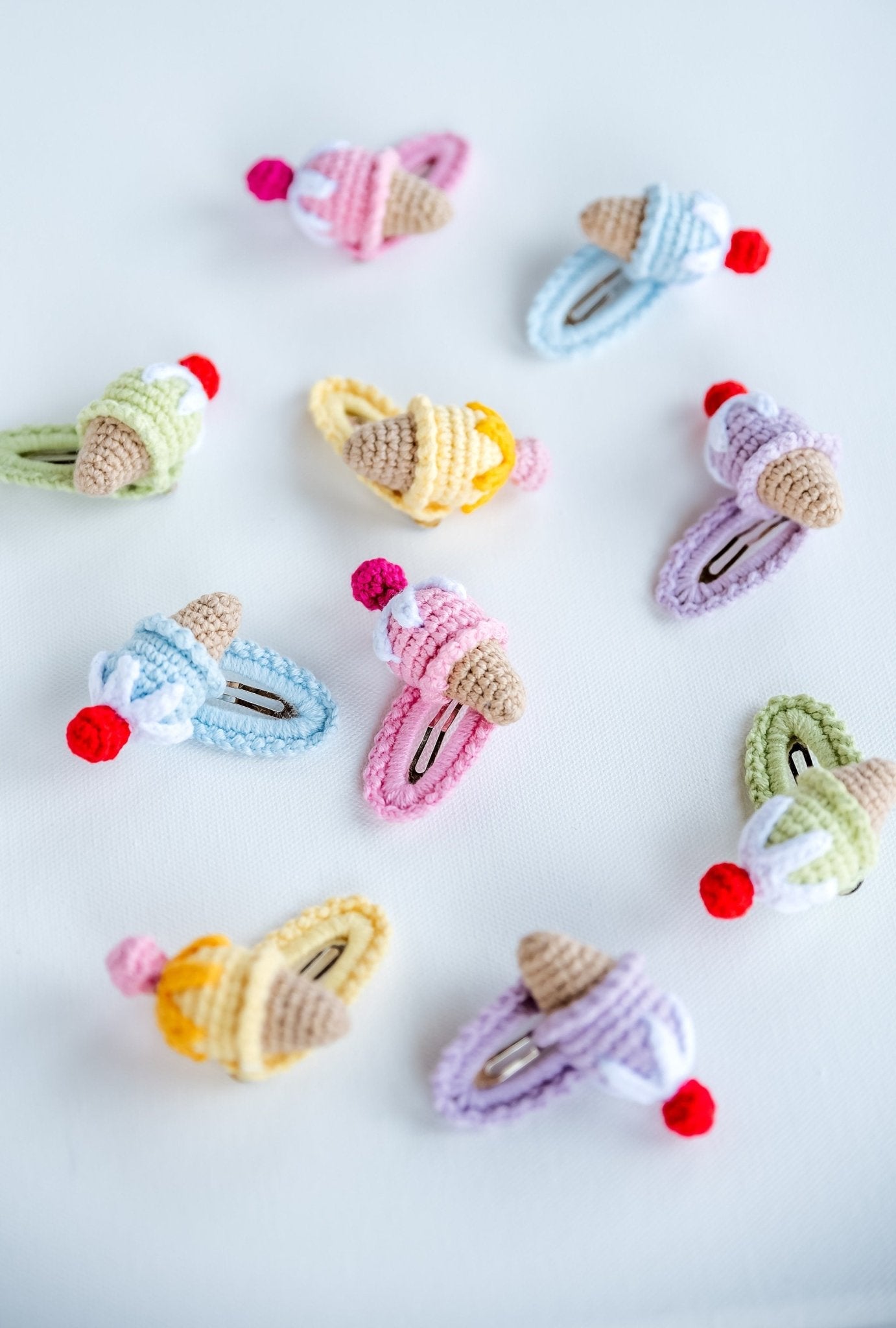 Ice Cream Hair Clips - Hemsin Atelier