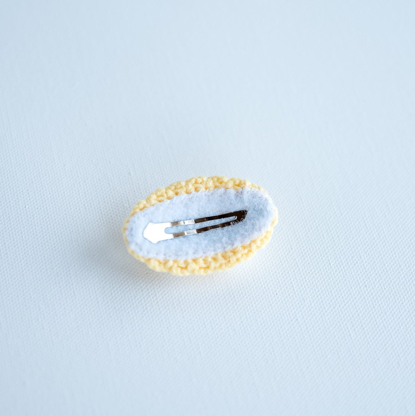 Floral Hair Clip Flower Hair Snap Hair Barrettes Toddler Hair Clip Cute Crochet Hair Clip Fun Amigurumi Hair Accessories Unique Toddler Gift