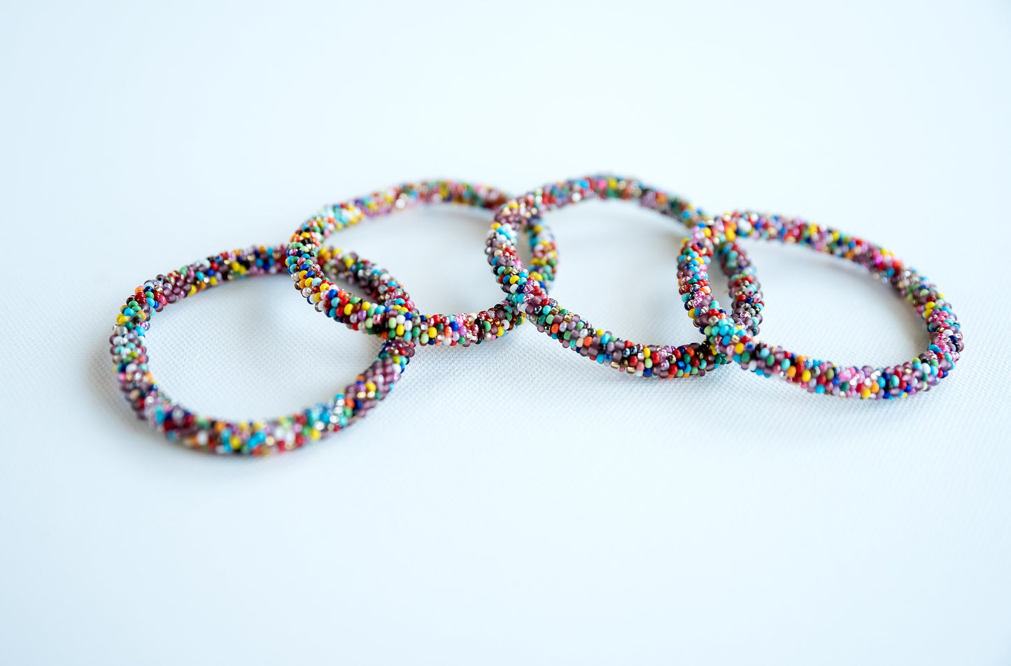 Boho Bracelet Modern Stackable Minimal Bracelet Summer Beach Bangle Colorful Stackable Jewelry Bead Bangle Vacation Jewelry African Bracelet