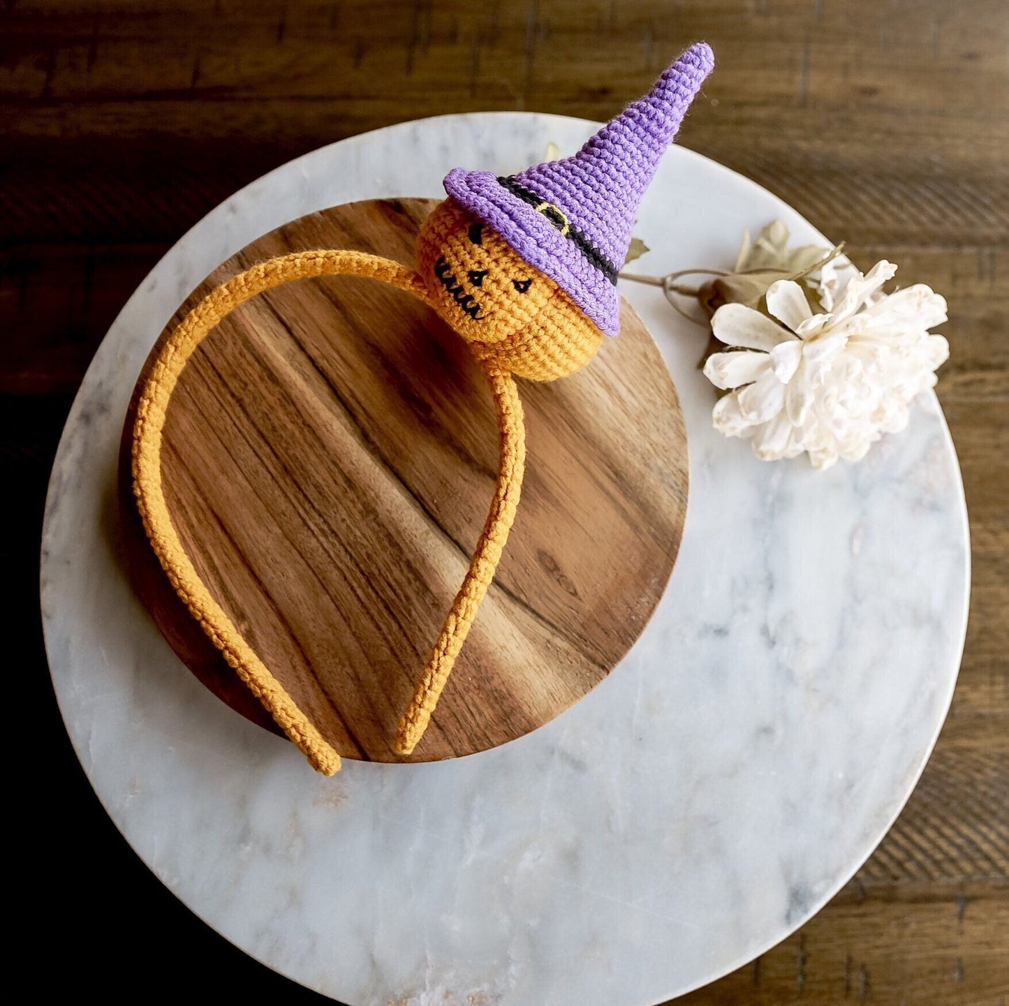 Jack-o'-Lantern Headband - Hemsin Atelier