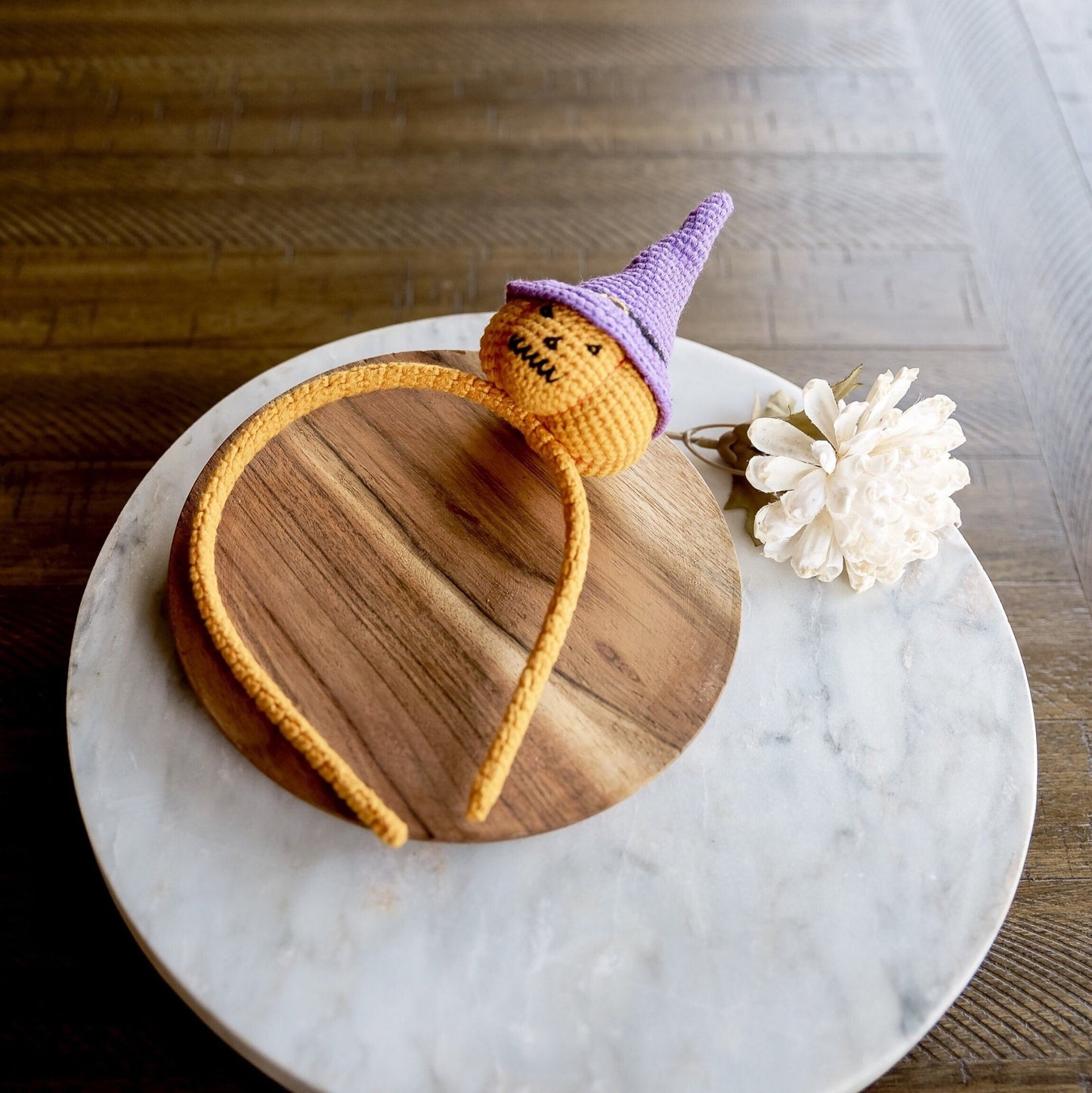 Jack-o'-Lantern Headband - Hemsin Atelier