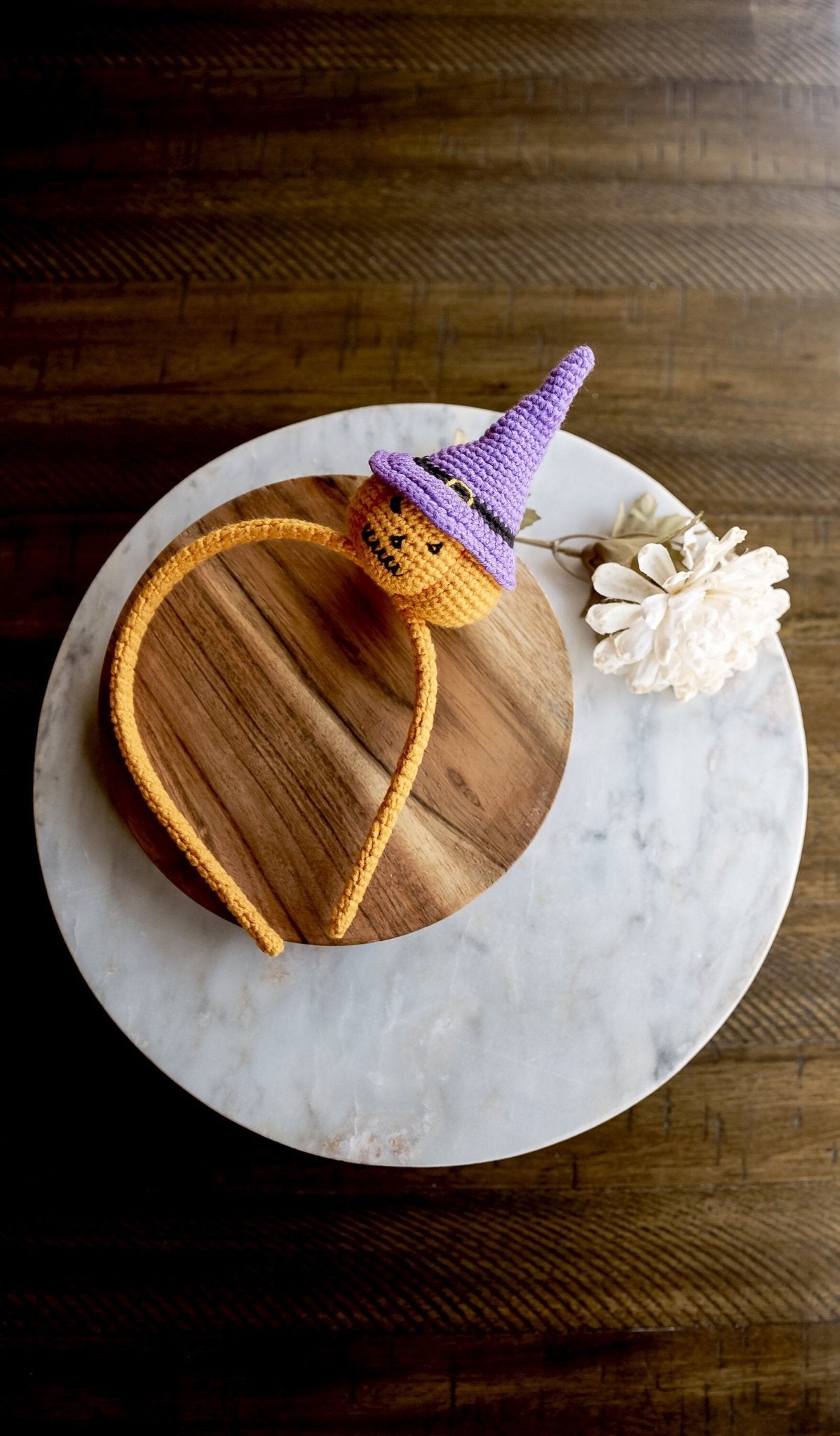 Jack-o'-Lantern Headband - Hemsin Atelier