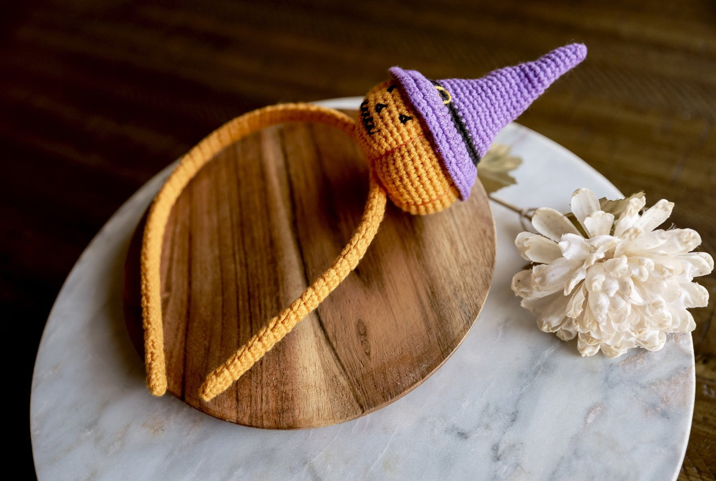 Jack-o'-Lantern Headband - Hemsin Atelier