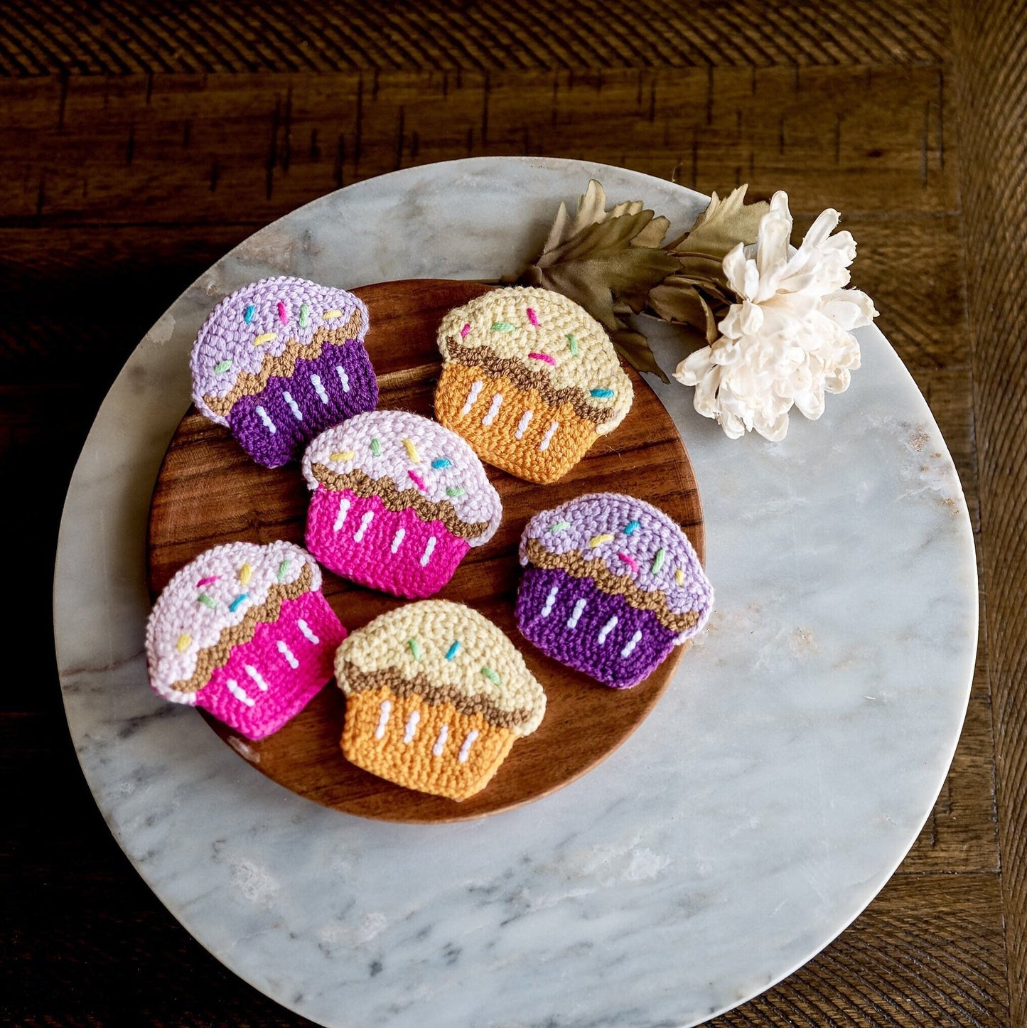 Kawai Cupcake Hair Clips - Hemsin Atelier