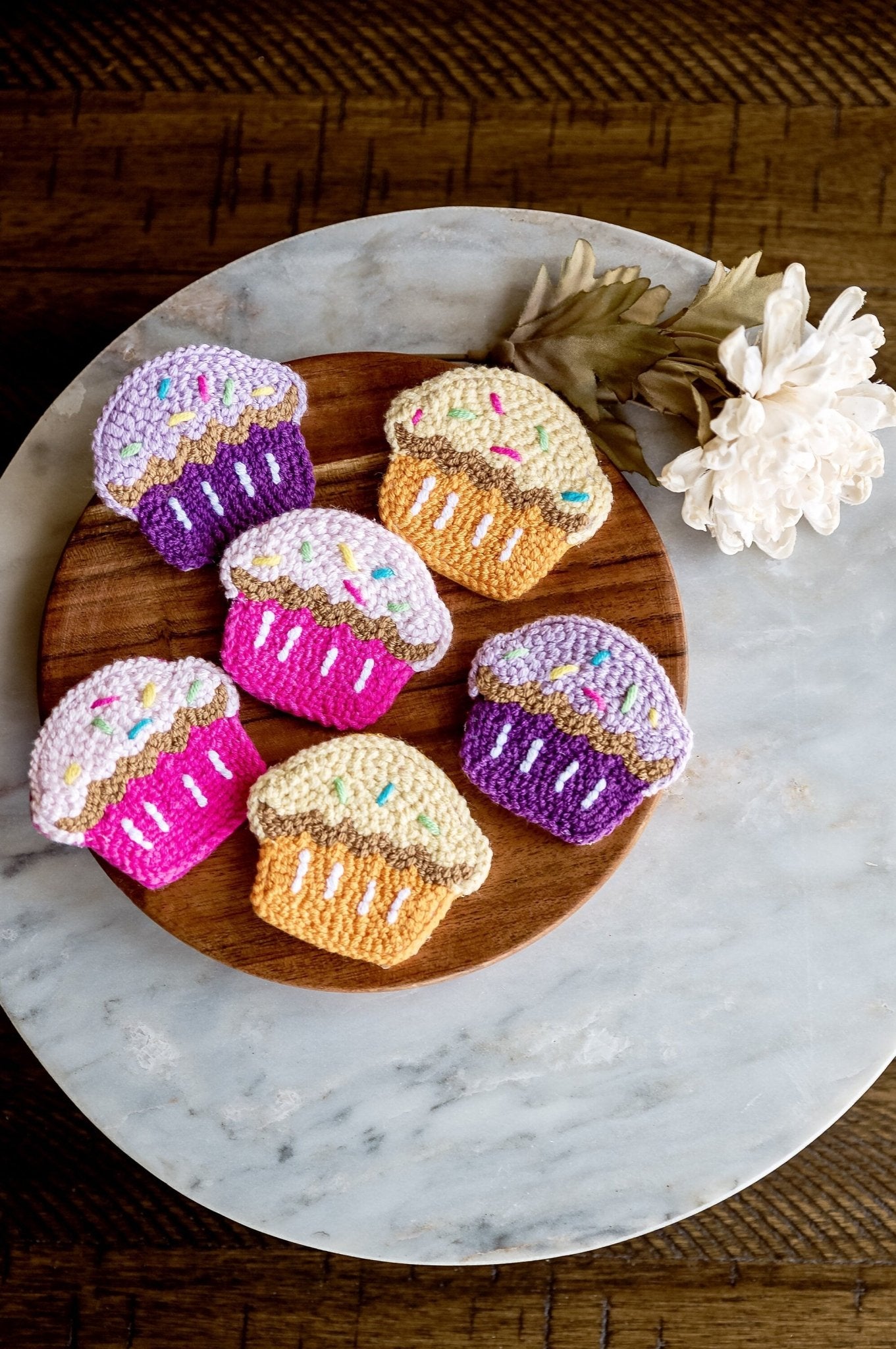 Kawai Cupcake Hair Clips - Hemsin Atelier