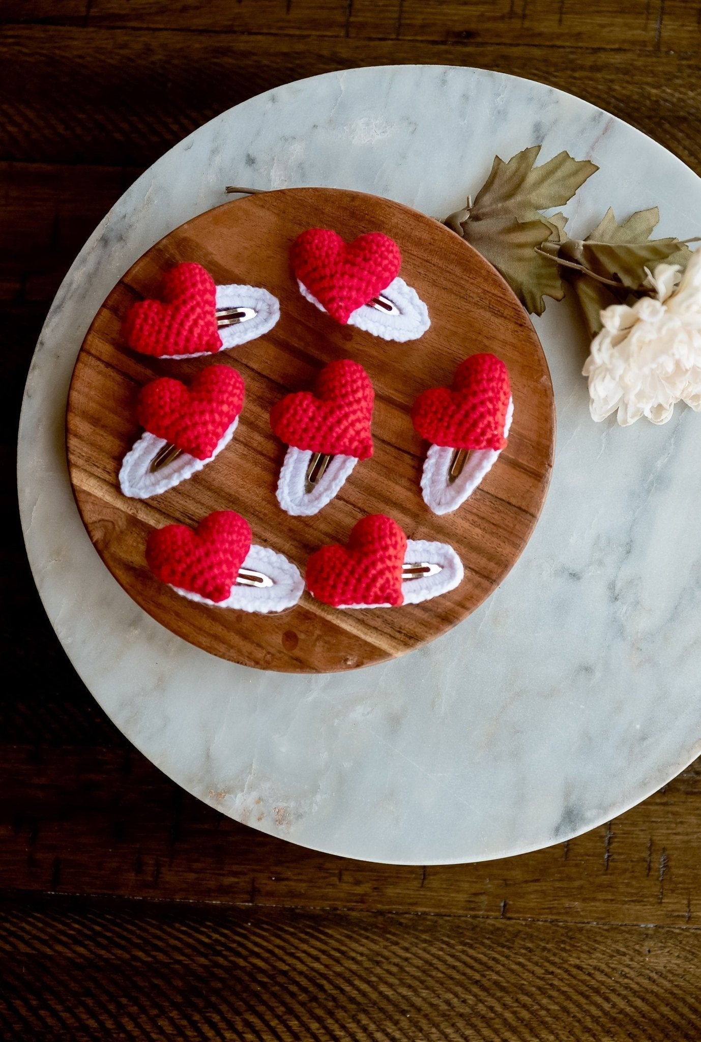 Kawai Heart Hair Clips - Hemsin Atelier
