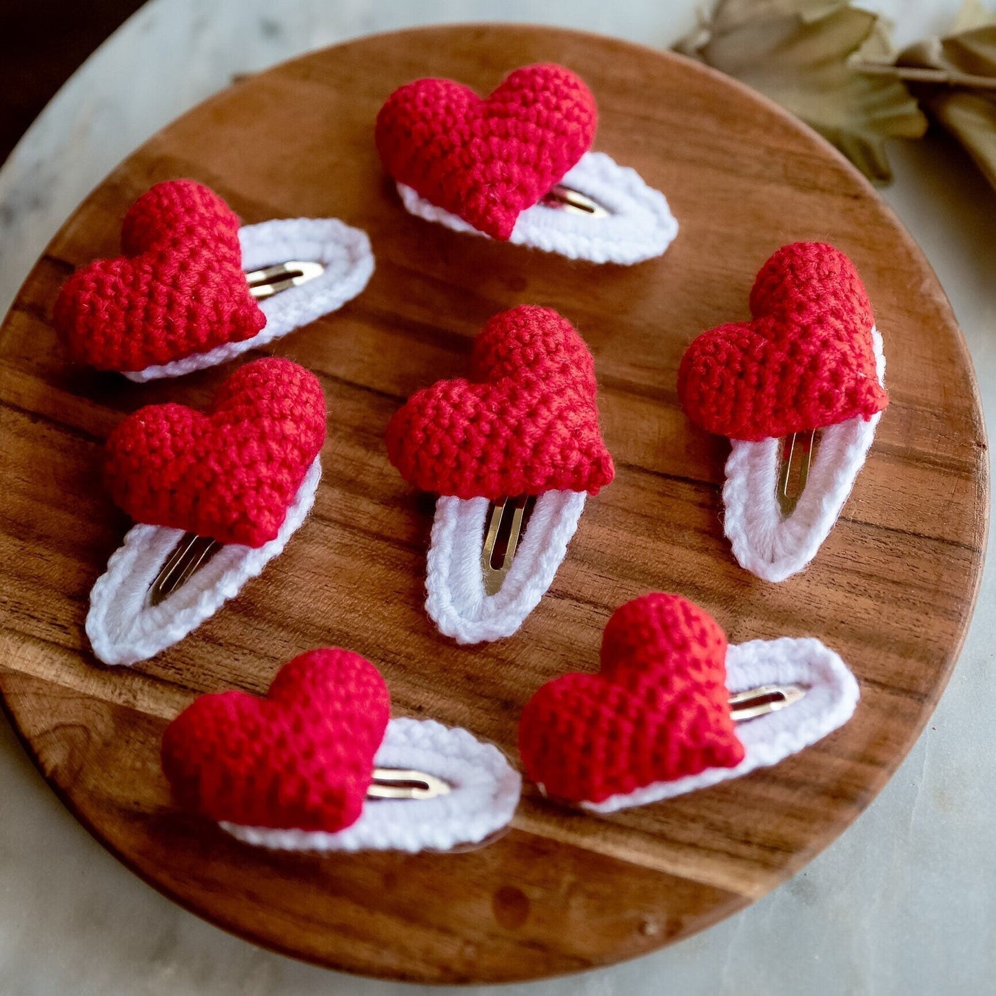 Kawai Heart Hair Clips - Hemsin Atelier