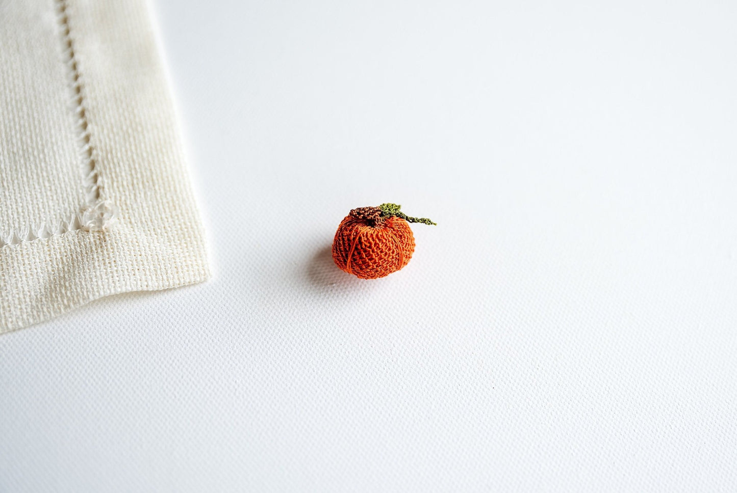 Pumpkin Fall Home Decor Pumpkin Cocktail Napkin 3D Pumpkin Cloth Napkin Thanksgiving Home Decor Halloween Home Decor Fall Table Top Decor - Hemsin Atelier