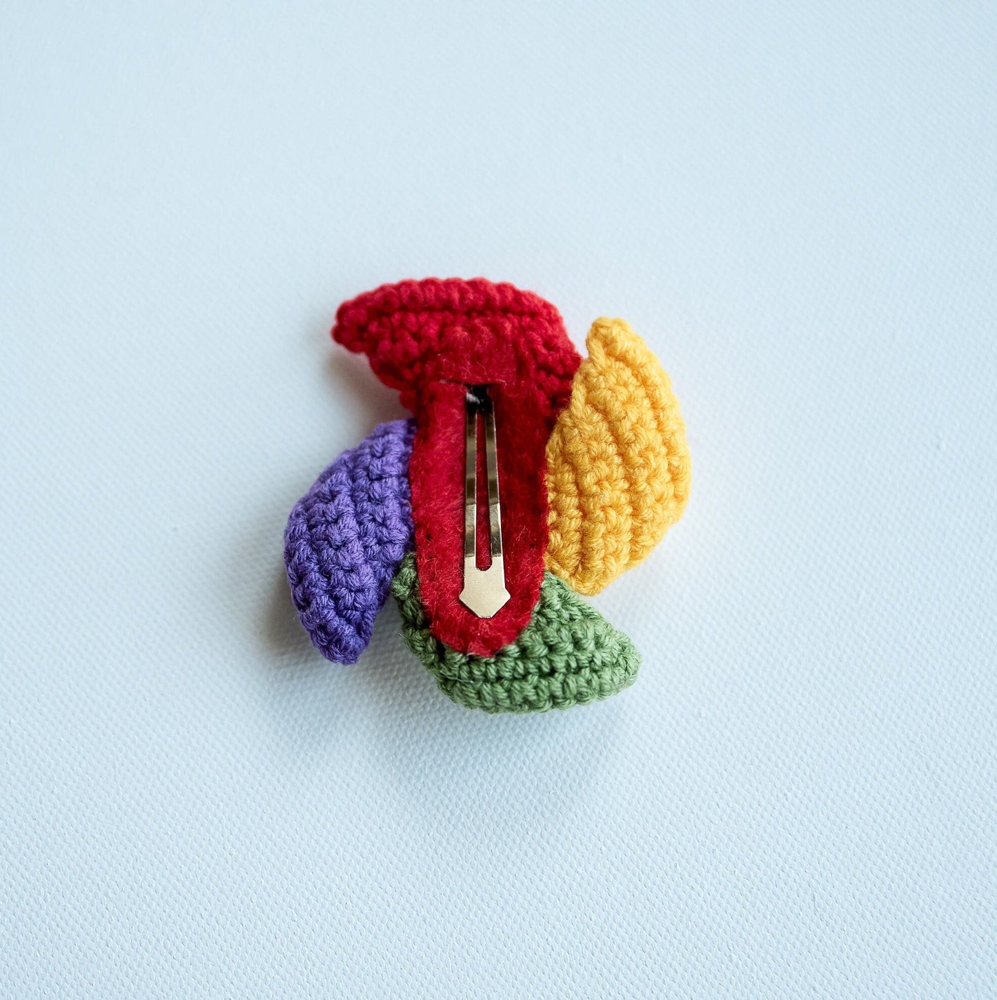 Rainbow and Pinwheel Hair Clips - Hemsin Atelier