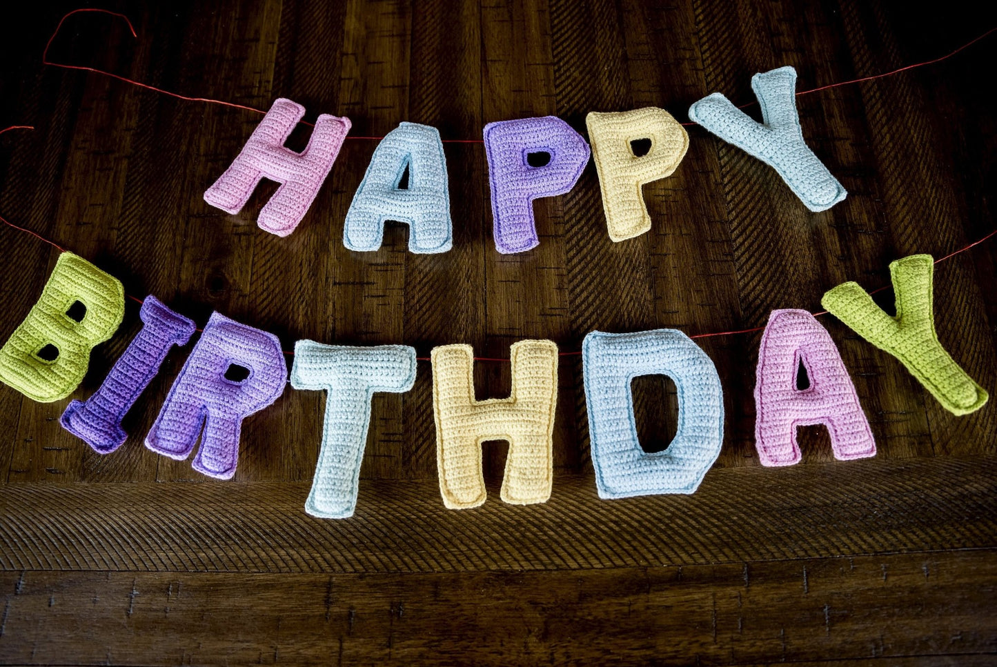 Reusable Happy Birthday Banner - Hemsin Atelier