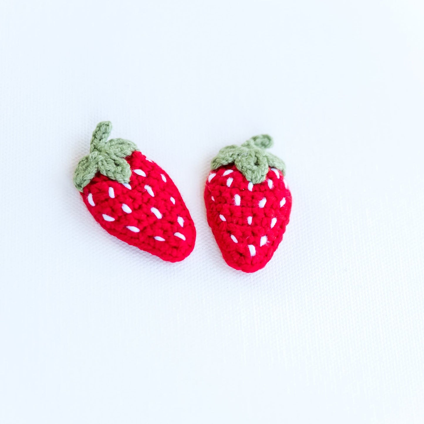 Strawberry, Mushroom and Chick Hair Clips - Hemsin Atelier