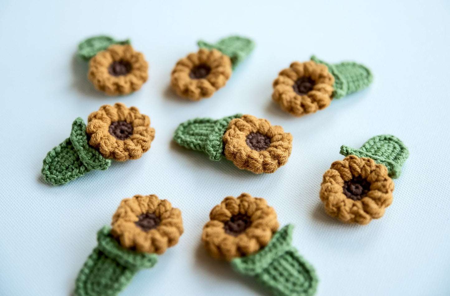 Sunflower Hair Clips - Hemsin Atelier