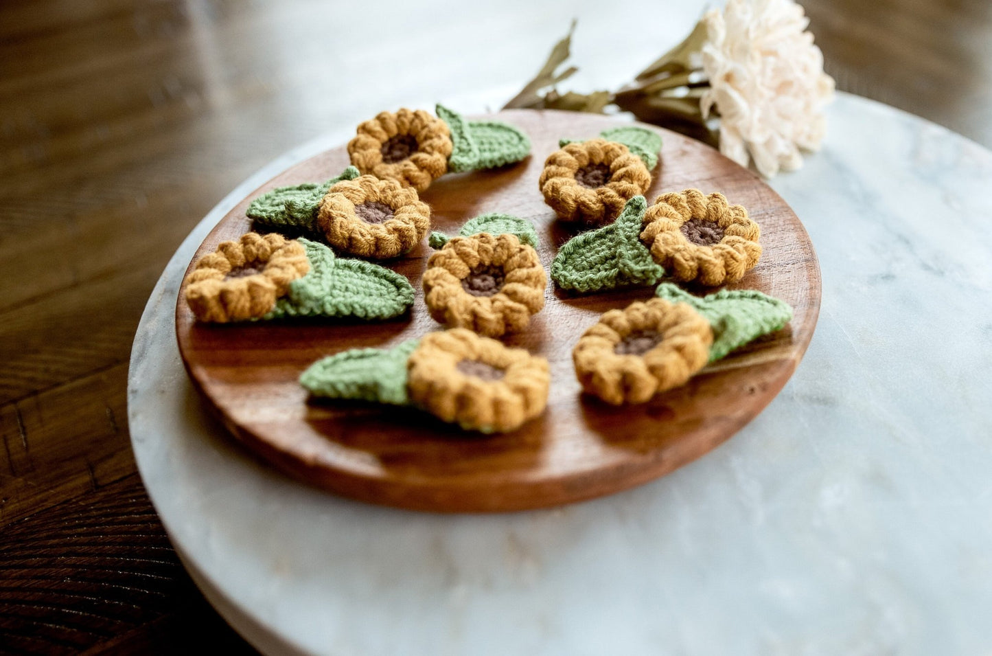 Sunflower Hair Clips - Hemsin Atelier