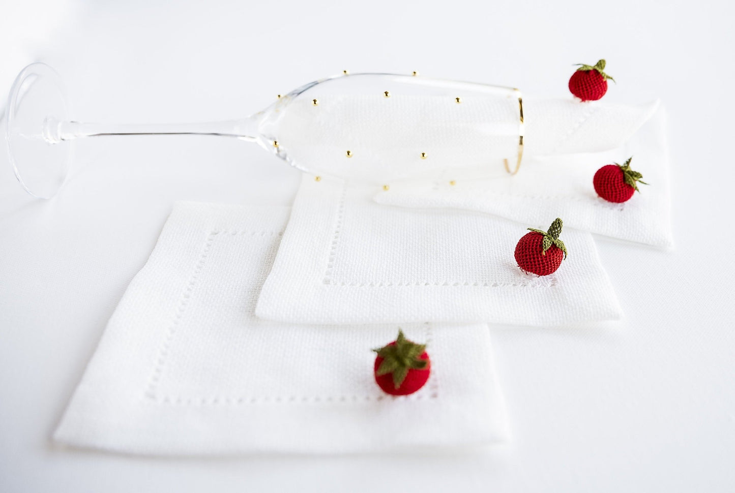 Tomato Cocktail Napkins - Hemsin Atelier