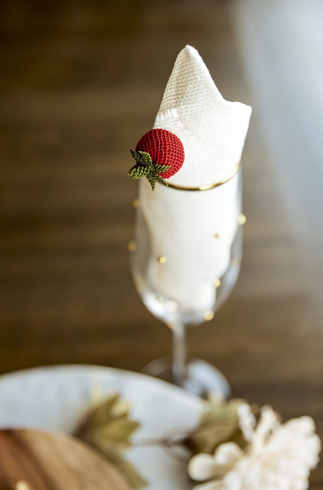 Tomato Cocktail Napkins - Hemsin Atelier