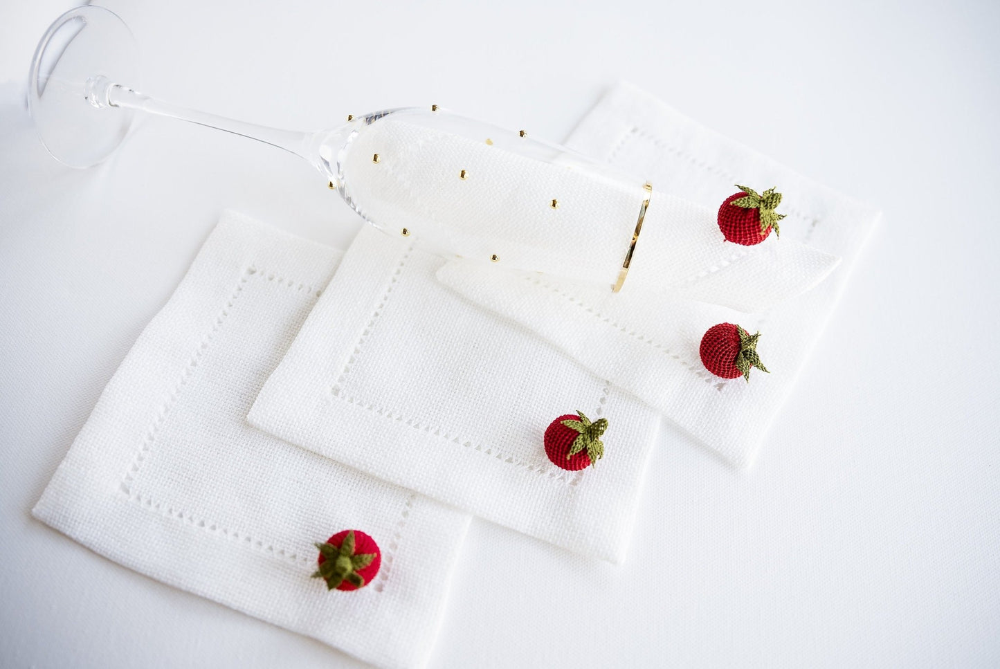 Tomato Cocktail Napkins - Hemsin Atelier
