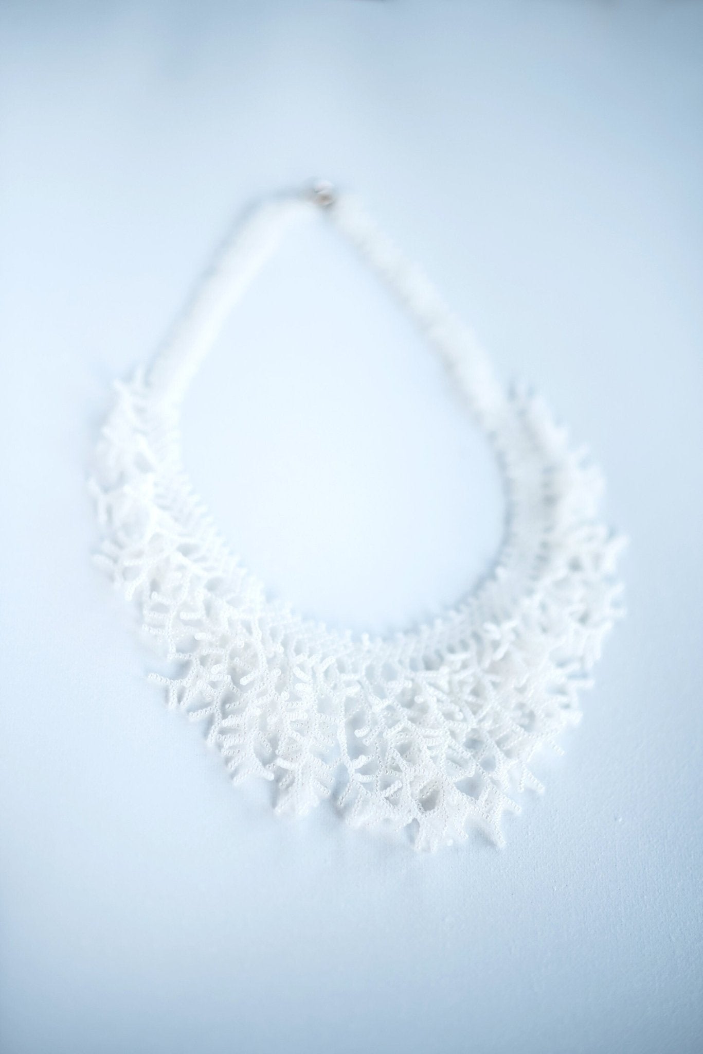 White Coral Necklace - Hemsin Atelier