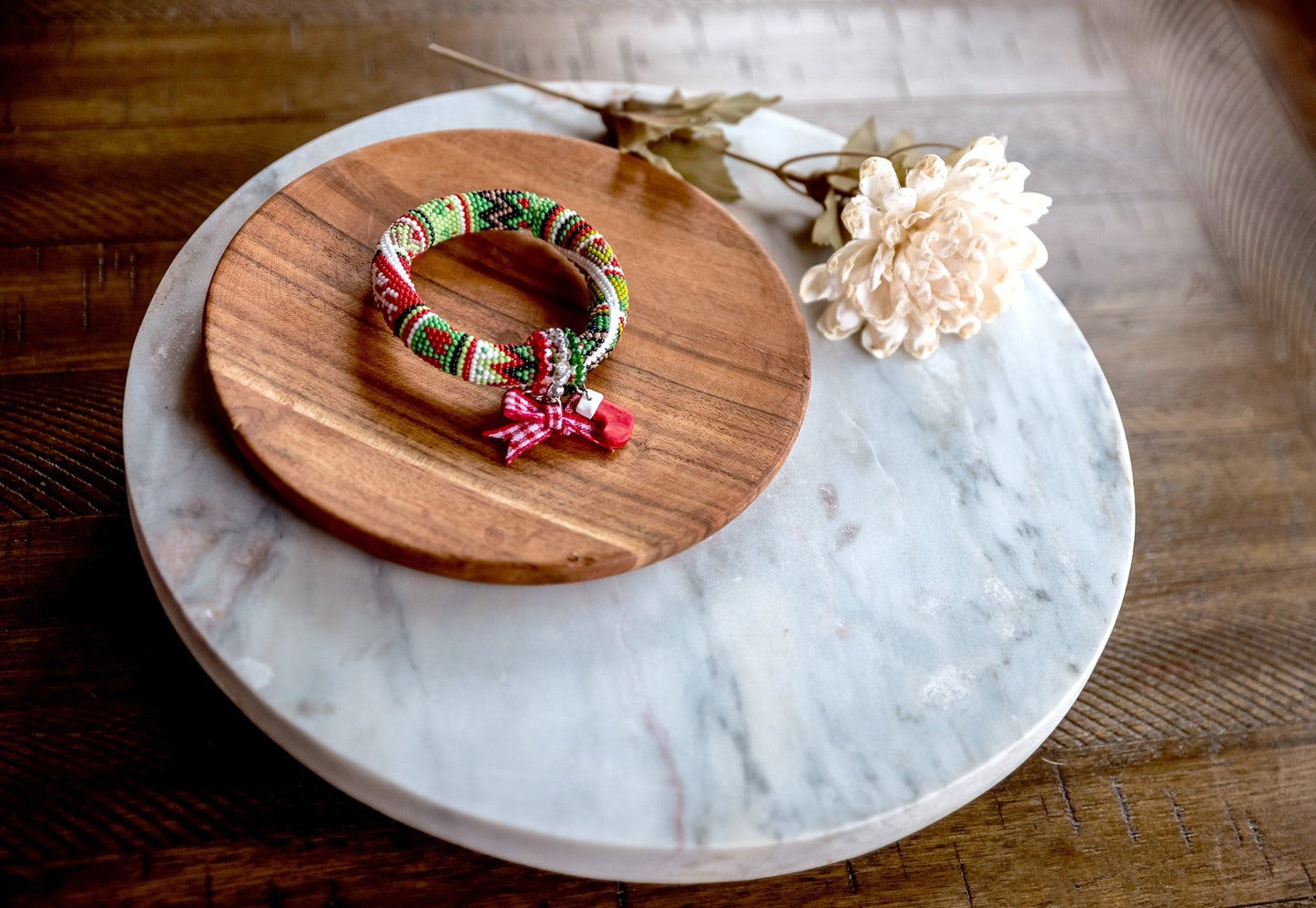 Winter Beaded Bracelets - Hemsin Atelier