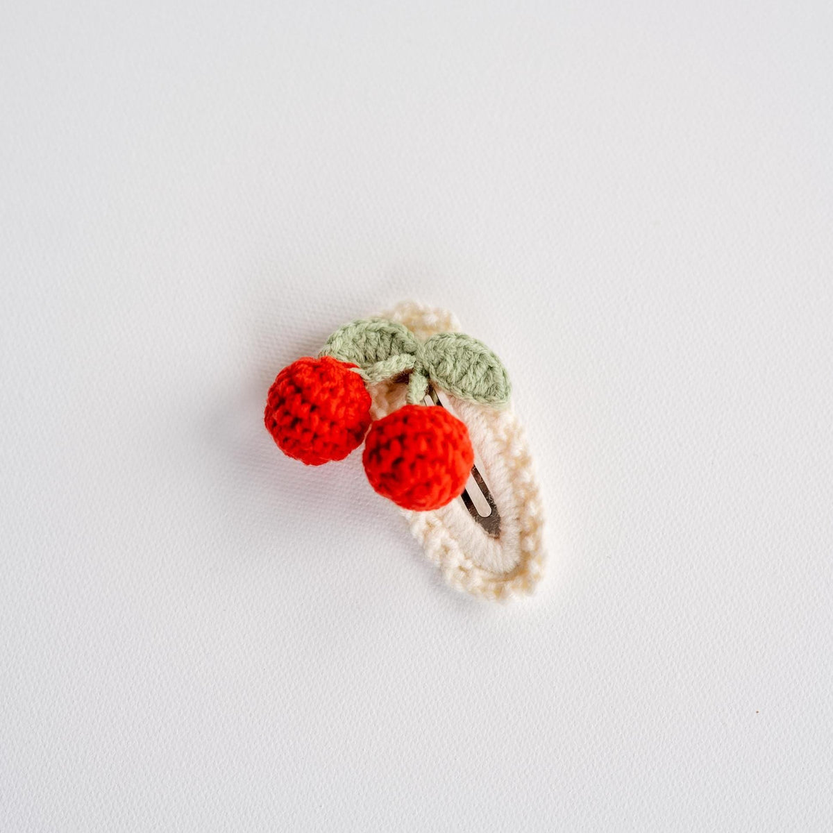 Apple, Cherry & Bow Hair Clips - Hemsin Atelier