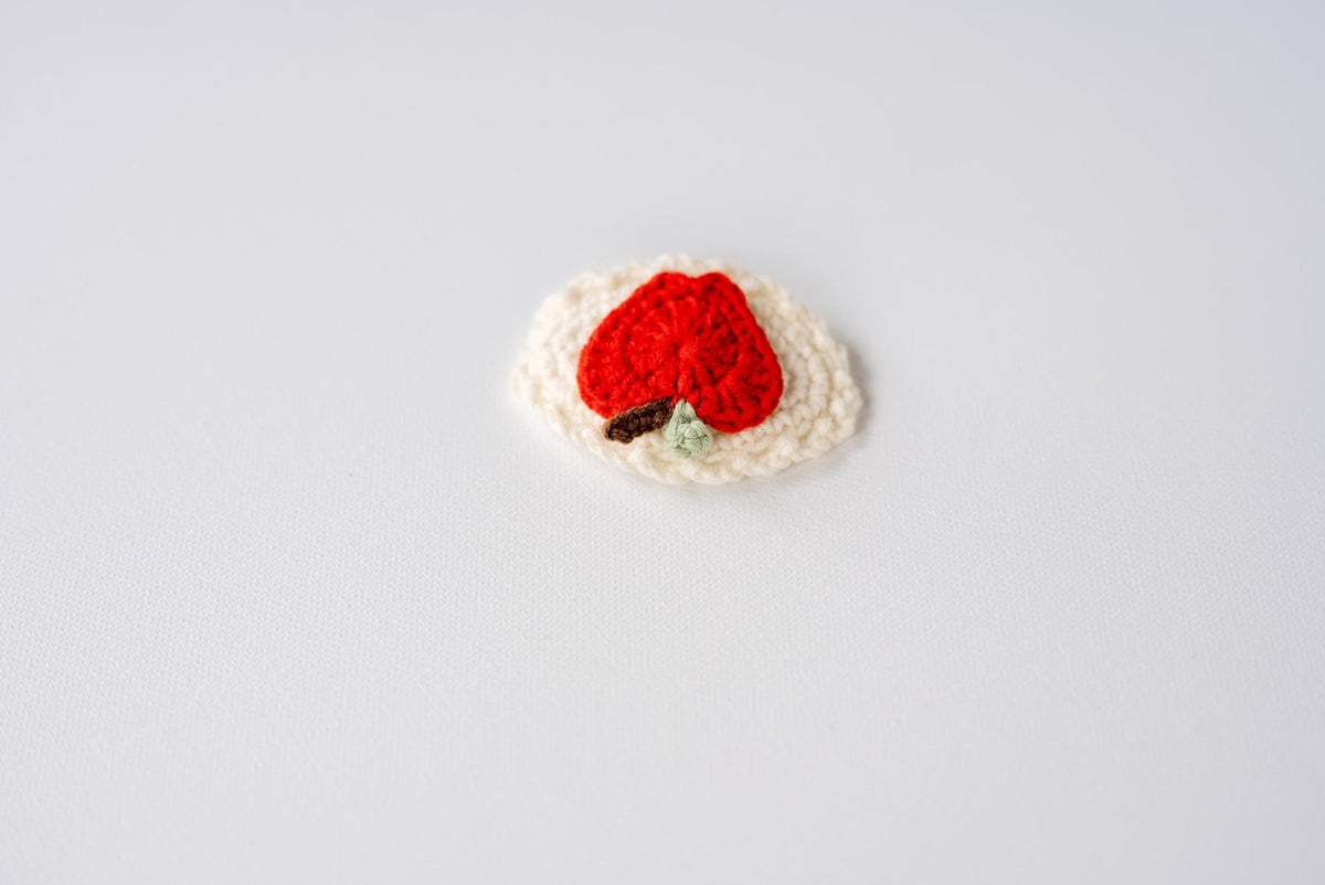 Apple, Cherry & Bow Hair Clips - Hemsin Atelier