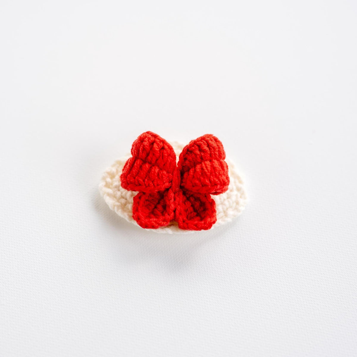 Apple, Cherry & Bow Hair Clips - Hemsin Atelier