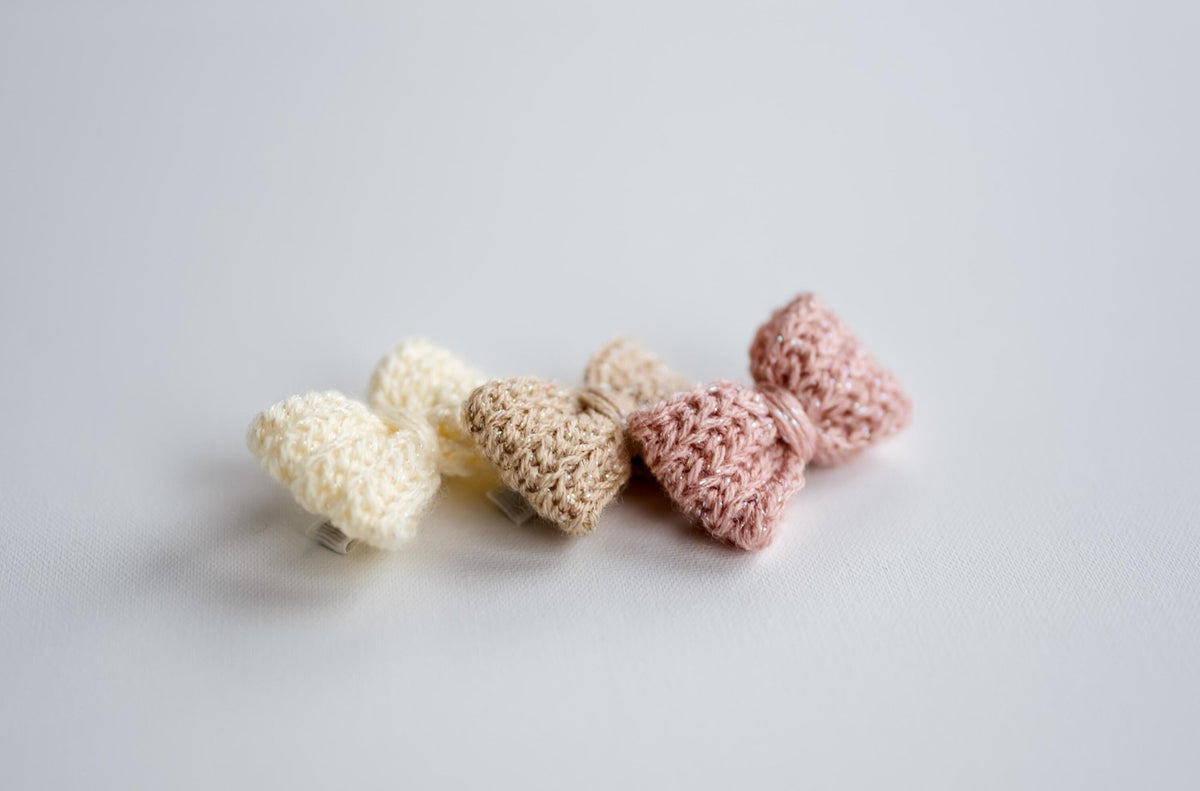 Bow Hair Clips - Hemsin Atelier