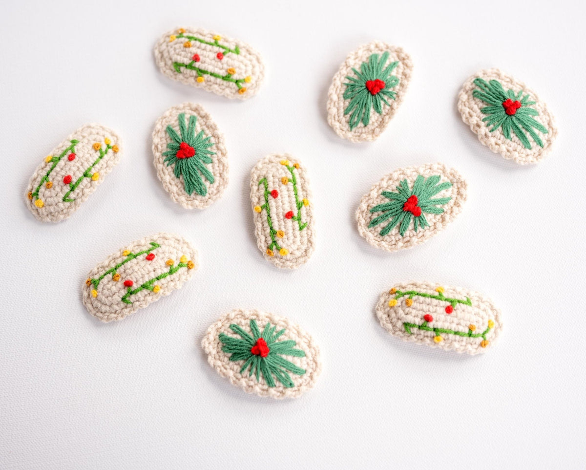 Christmas Hair Clips - Hemsin Atelier