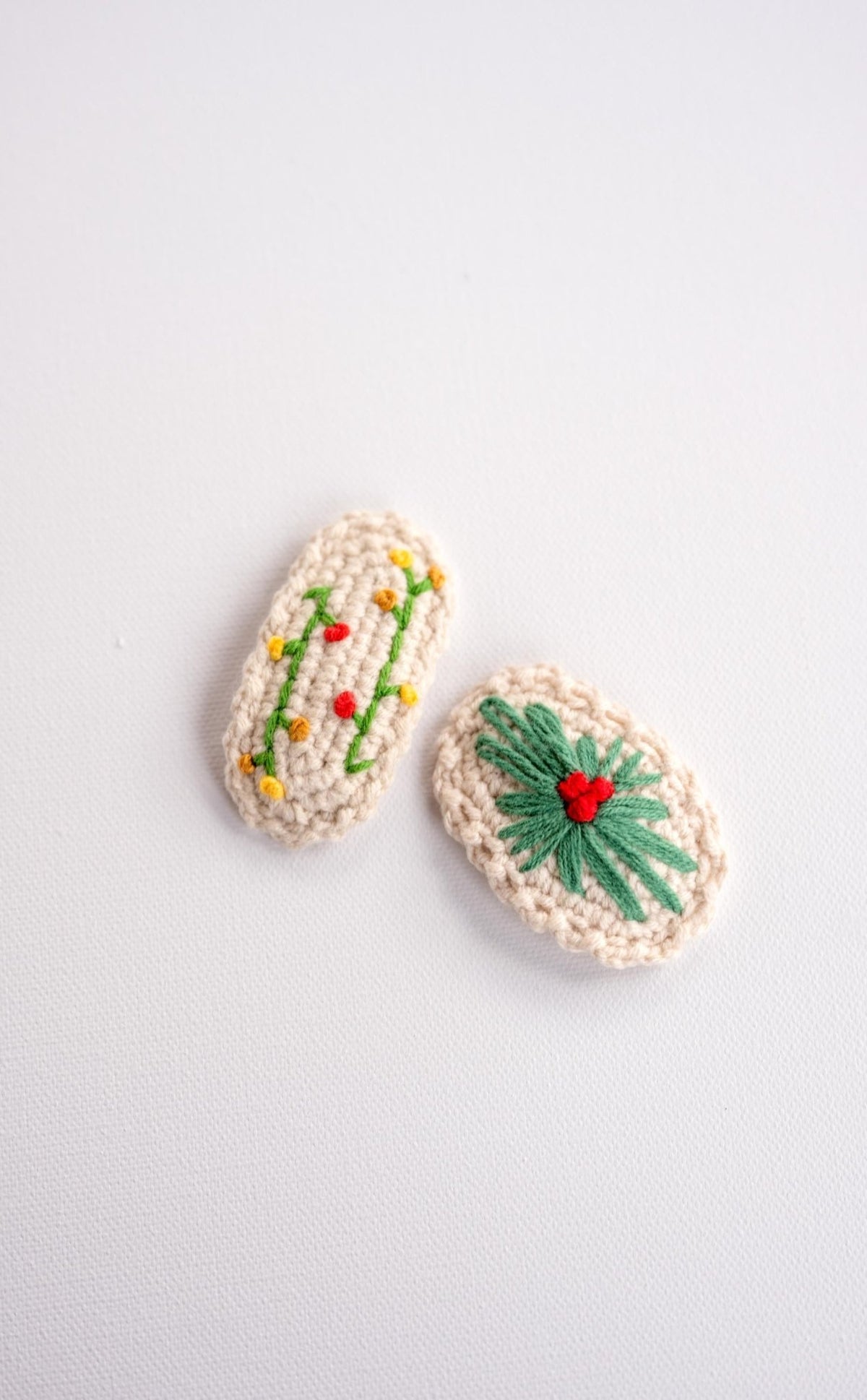 Christmas Hair Clips - Hemsin Atelier