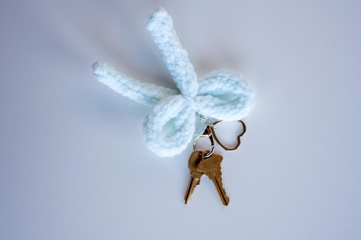 Chunky Bow Keychain - Hemsin Atelier