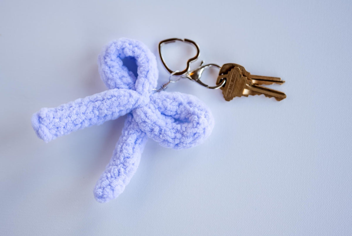 Chunky Bow Keychain - Hemsin Atelier