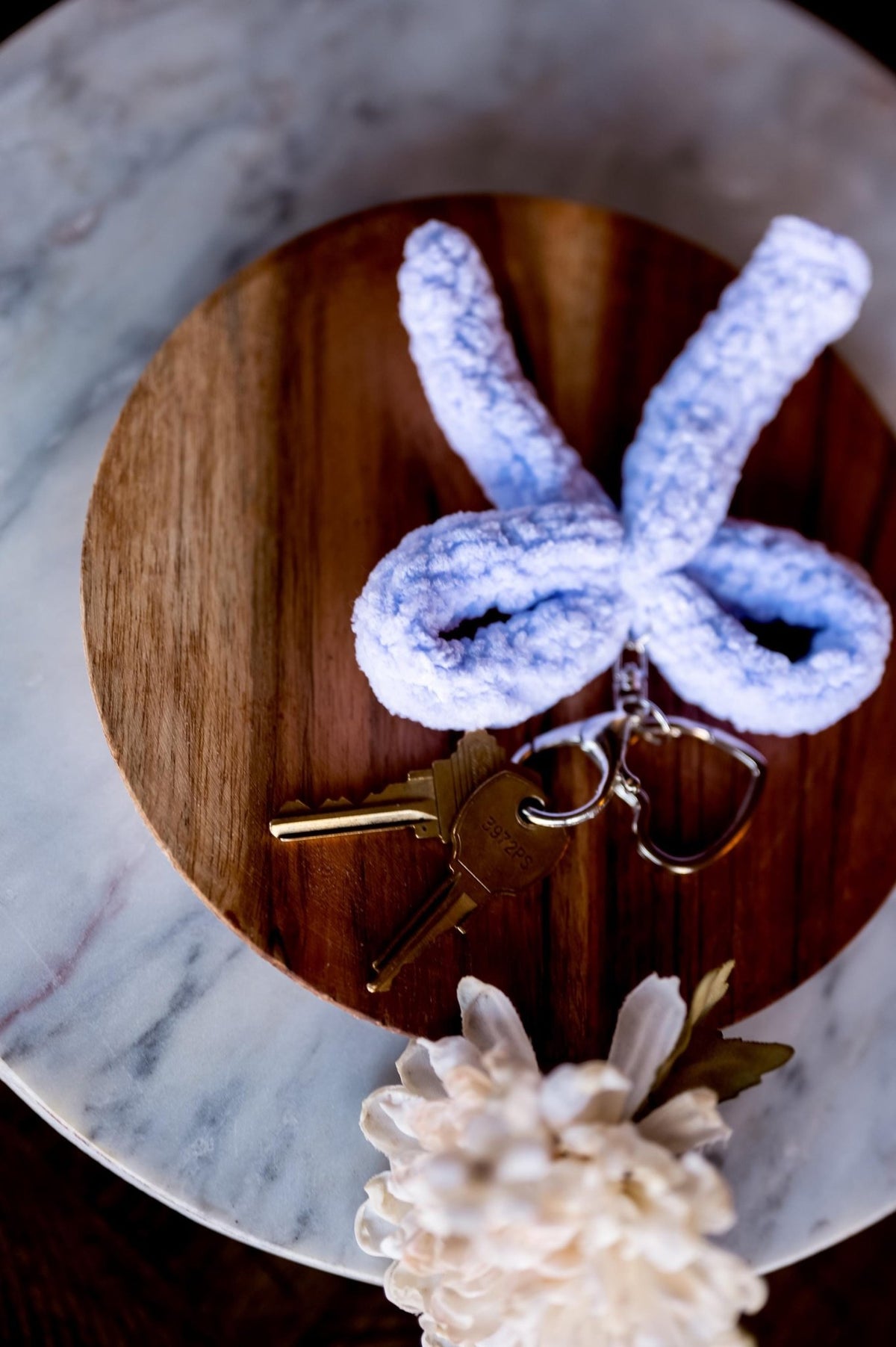 Chunky Bow Keychain - Hemsin Atelier