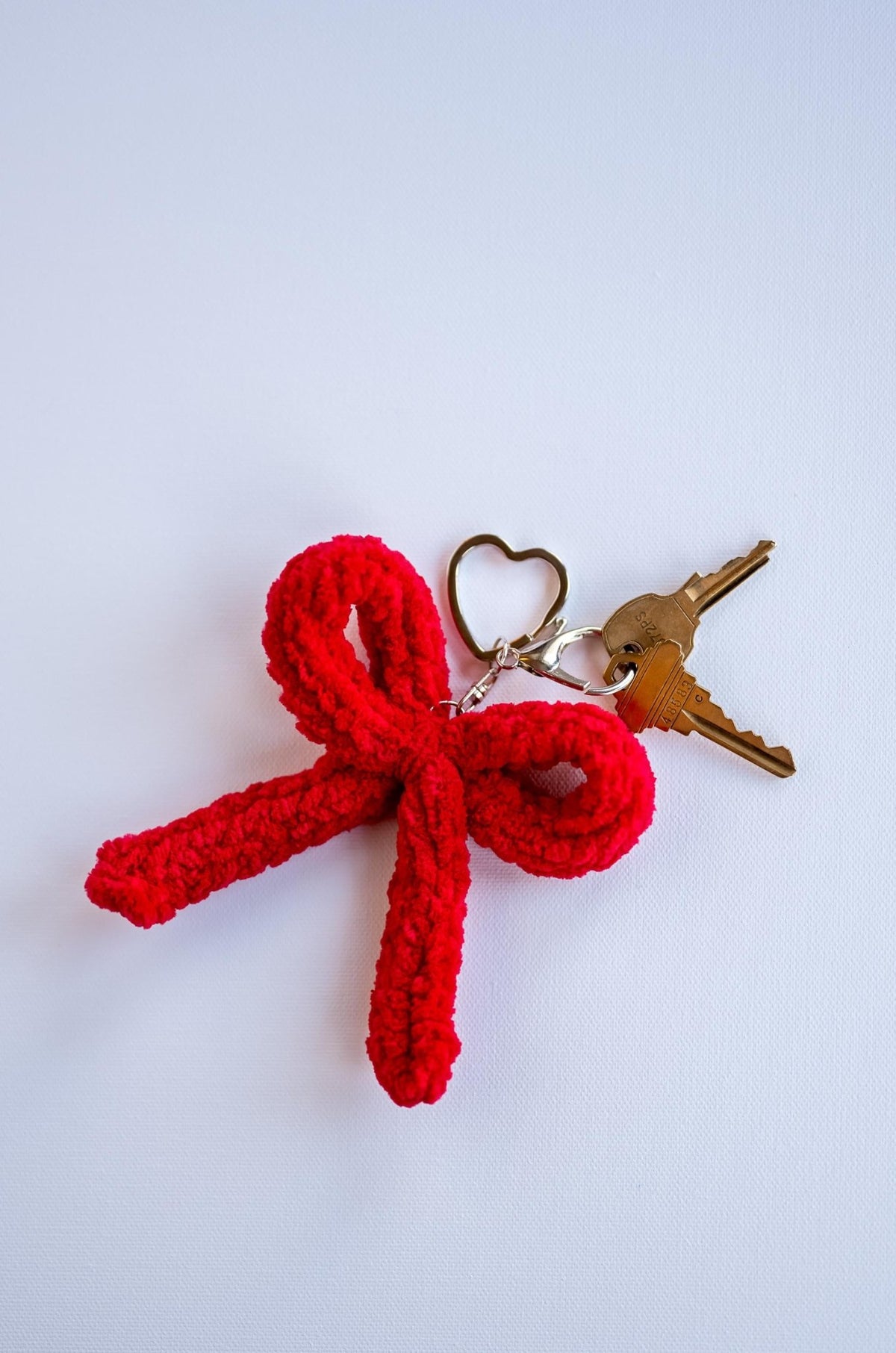 Chunky Bow Keychain - Hemsin Atelier