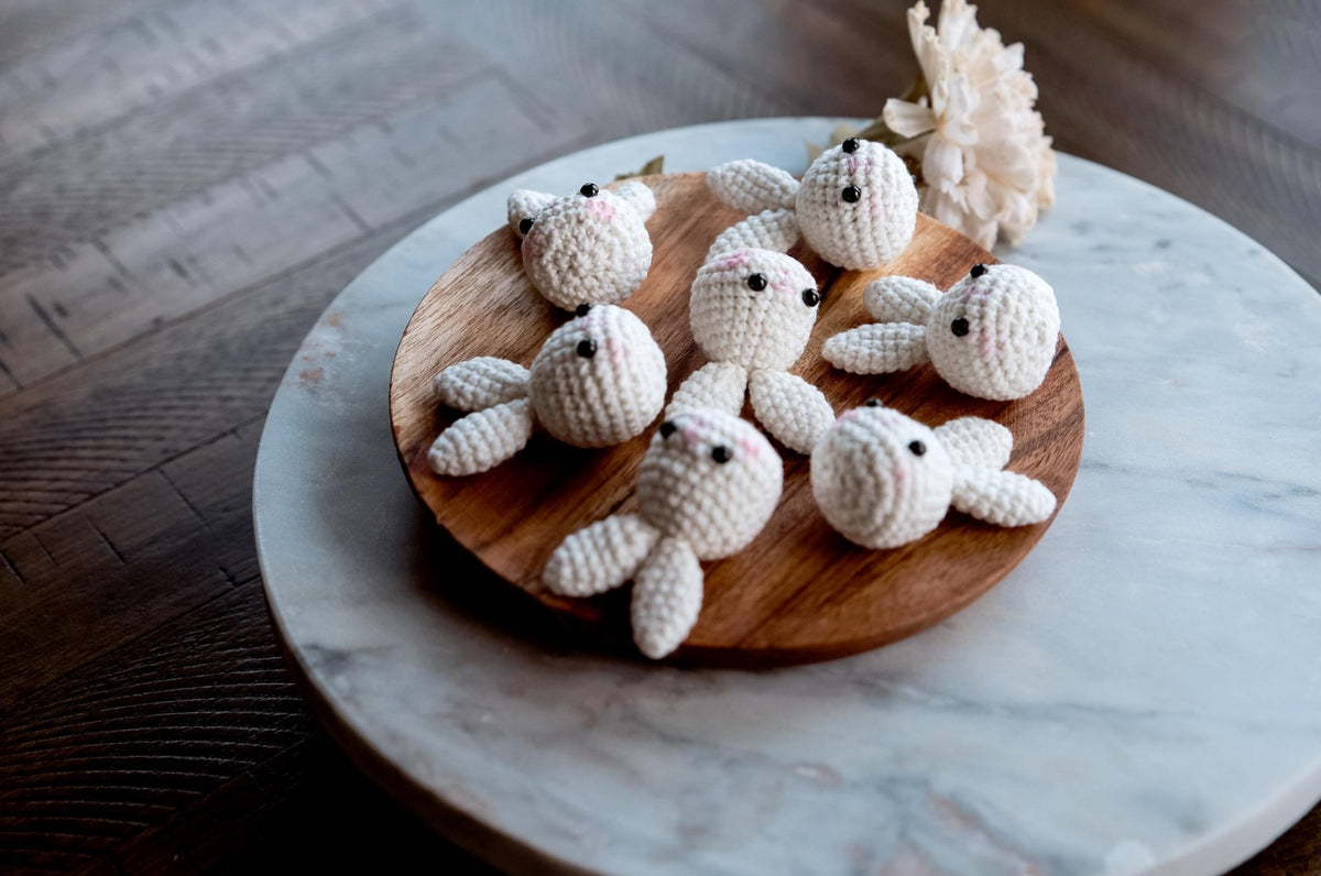 Crochet Rabbit Motifs - Hemsin Atelier