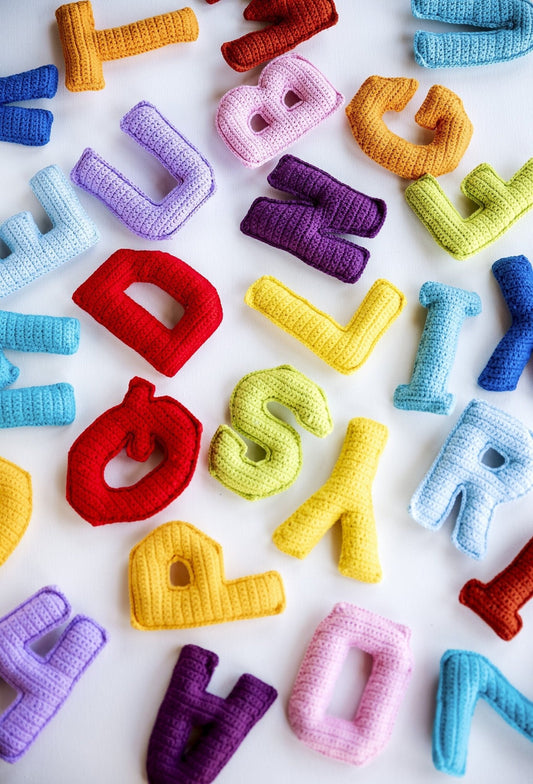 Crochet Toy Letters - Hemsin Atelier