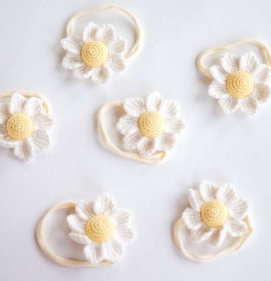 Daisy Baby Headband - Hemsin Atelier