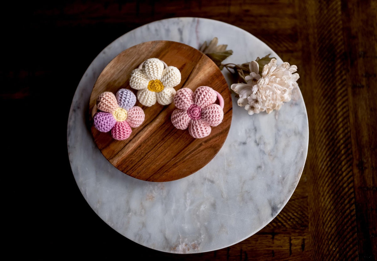 Daisy Hair Ties - Hemsin Atelier