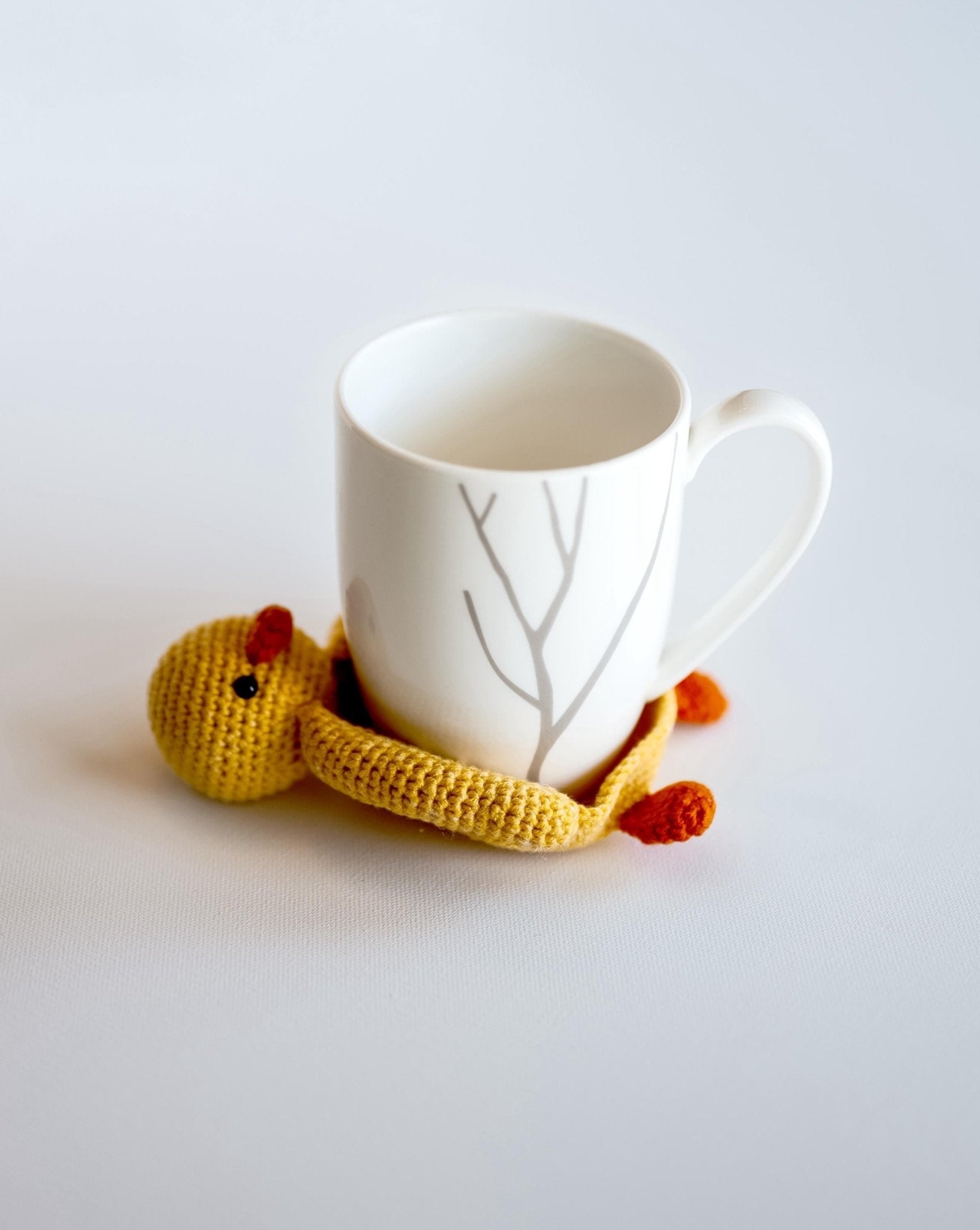 Duck Coaster Duck Coffee Cup Coaster Coffee Lover Coaster Crochet Coaster Duck Placemat Tea Coaster Drink Coaster Beermat Fun Home Decor - Hemsin Atelier